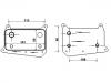 Ölkühler, Motoröl Oil Cooler:611 188 01 01