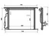 Condensador del aire acondicionado Air Conditioning Condenser:220 500 10 54