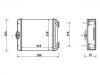 Radiador de calefacción Heat Exchanger:002 835 53 01