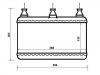 Radiador de calefacción Heat Exchanger:64 11 6 933 922