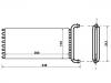 Radiador de calefacción Heat Exchanger:38357501