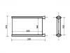 Radiador de calefacción Heat Exchanger:64 11 9 123 506