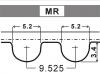 Correa dentada Timing Belt:11 31 1 713 361