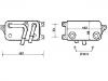 Radiador de aceite Oil Cooler:17 21 7 507 974