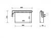 Evaporador del aire acondicionado Air Conditioning Evaporator:64 11 8 372 772