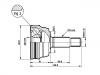 ремкомплект граната CV Joint Kit:171 407 311L