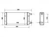 Теплообменник, отопление салона Heat Exchanger:001 835 76 04