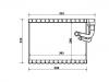 испаритель Air Conditioner Evaporator:8K1 898 967 A